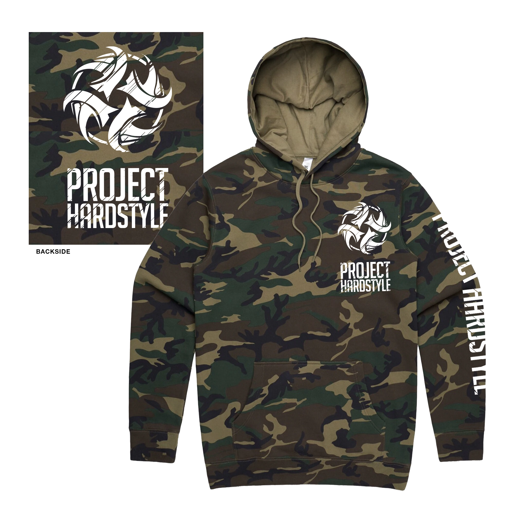 Camo Project Hardstyle Hoodie