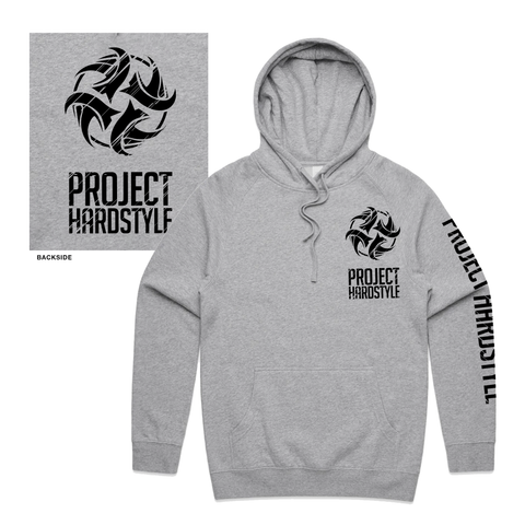 Grey Marble Project Hardstyle Hoodie